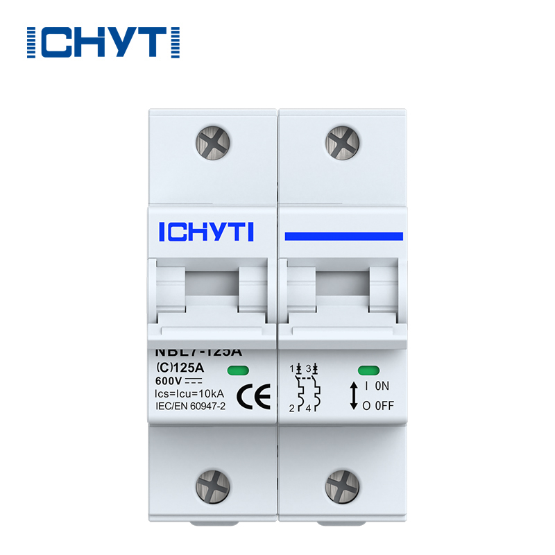 Bukan polariti 125A DC MCB